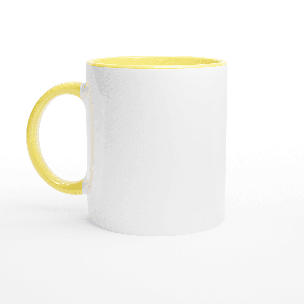 Simple portrait on a mug